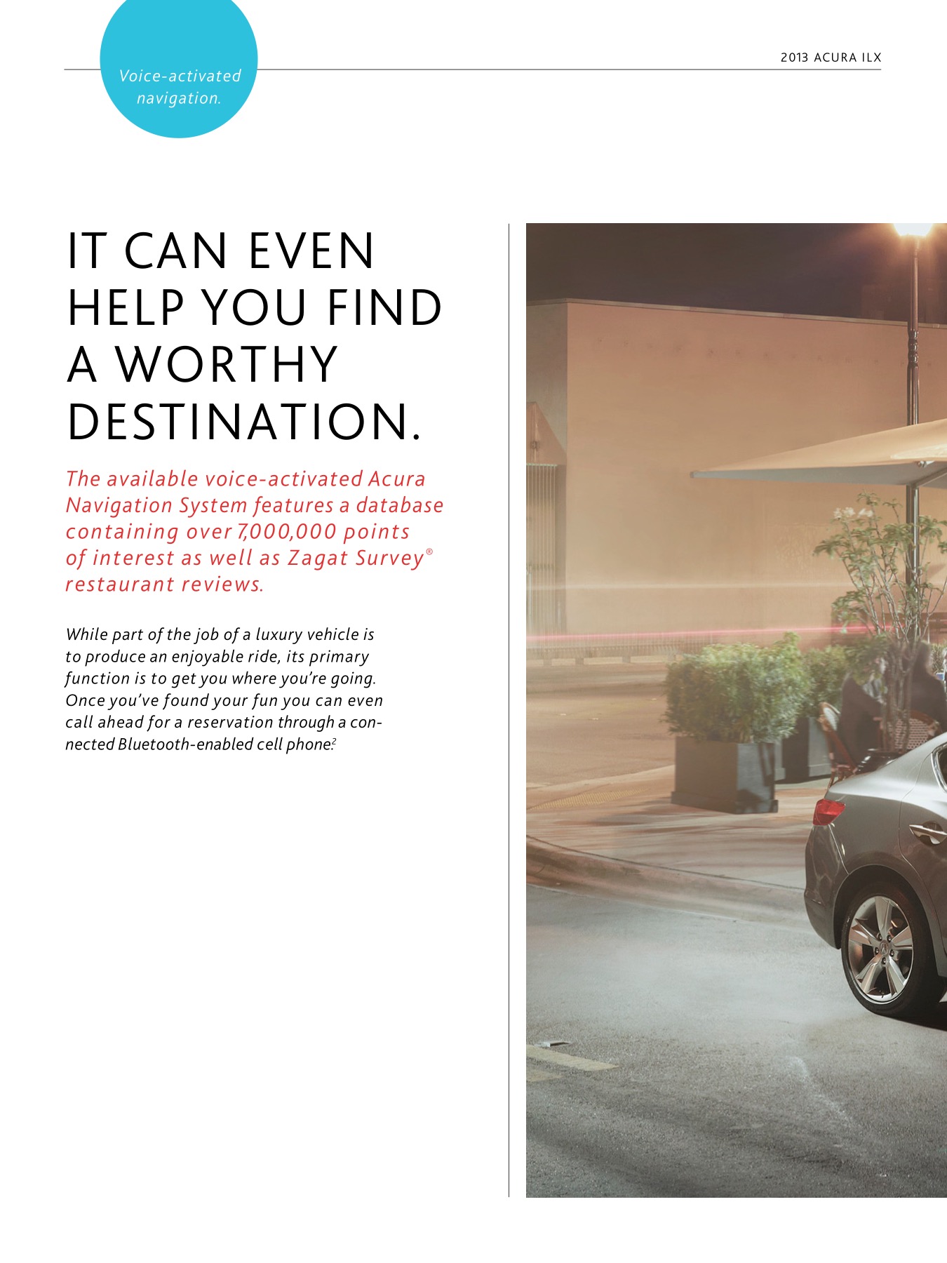2013 Acura ILX Brochure Page 30